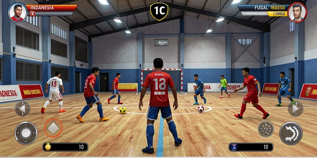 Tangkapan layar menunjukkan antarmuka utama game 73K.