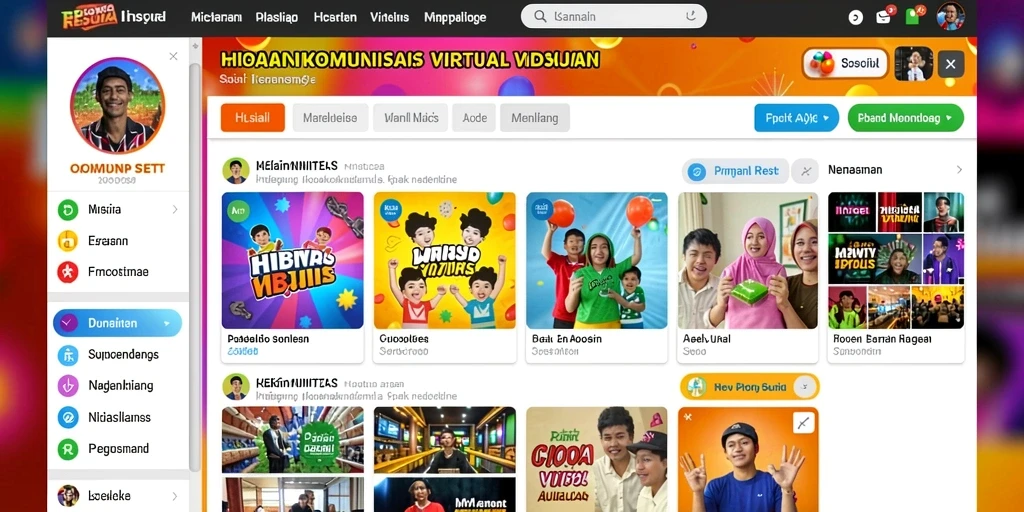 Tampilan antarmuka yang menarik dan mudah digunakan.