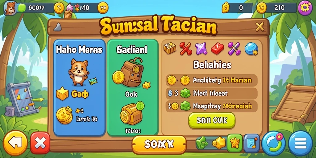 Tampilan antarmuka yang menarik dan mudah digunakan.