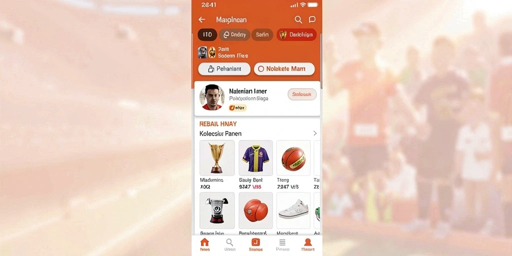 Tampilan antarmuka yang sederhana namun menarik.