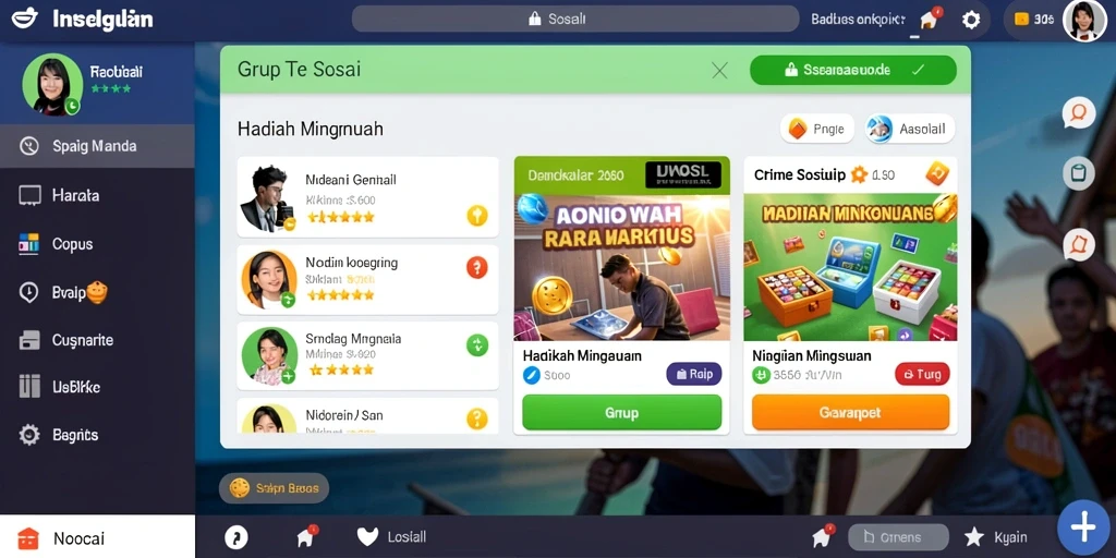 Tampilan grafis yang menawan dan modern.