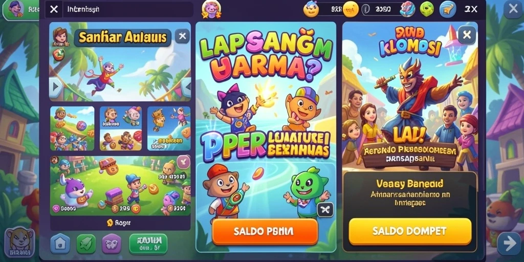 Screenshot menampilkan pilihan permainan togel yang menarik.