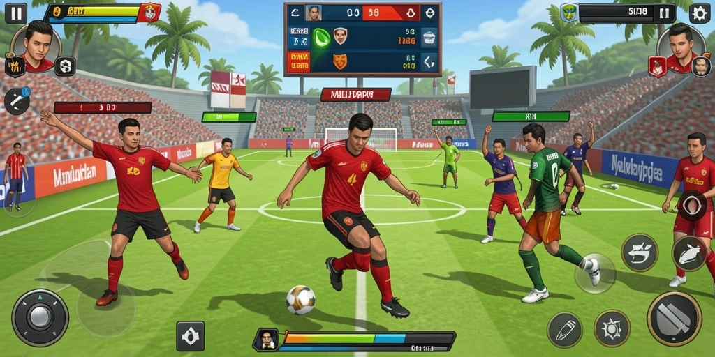 Tampilan awal game yang menarik dan user-friendly.
