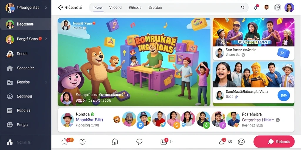Tampilan antarmuka yang intuitif dan menarik.