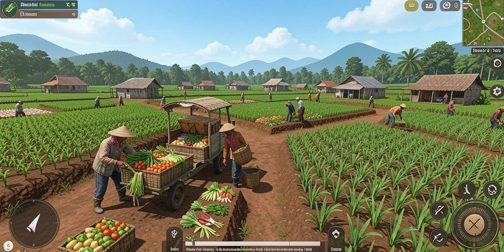 Screenshot menampilkan antarmuka permainan slot yang menarik.