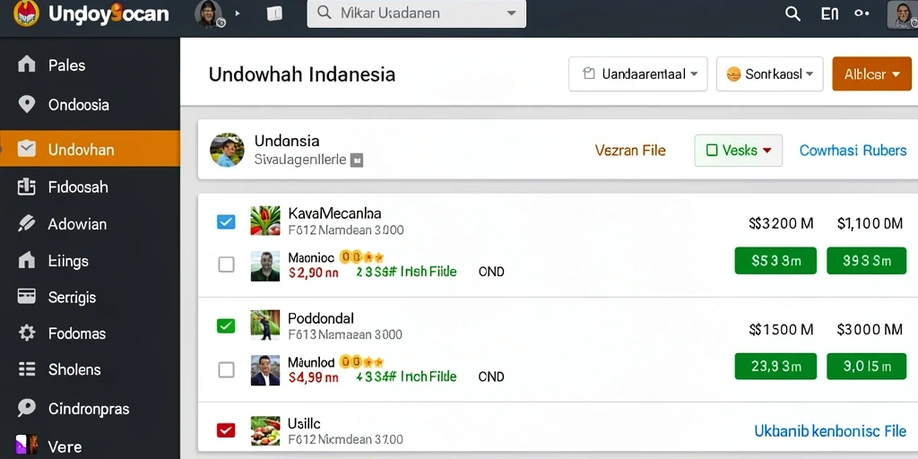 Tampilan antarmuka yang sederhana dan menarik.