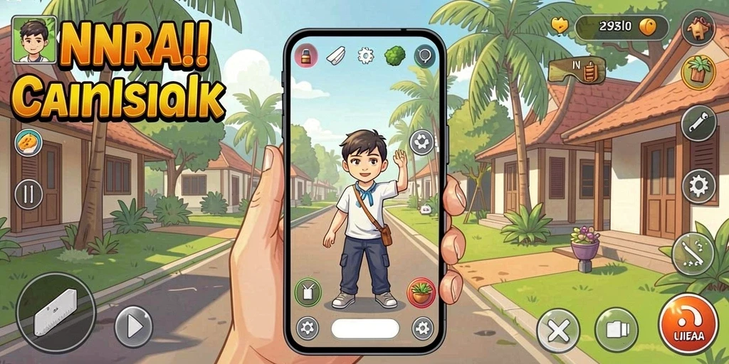 Tampilan awal yang menarik dan mudah diakses.