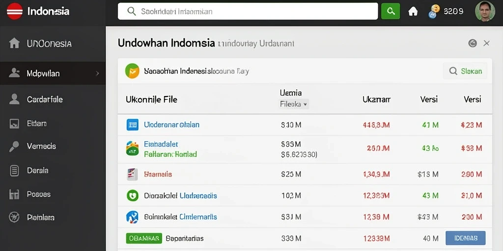 Tampilan awal yang menarik dan informatif.
