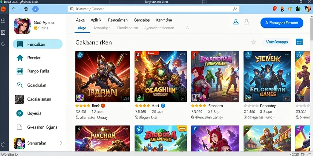 Tampilan antarmuka yang ramah pengguna.